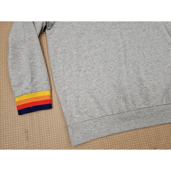 Aldi 1/4 Zip Pullover Sweatshirt Women's Large Long Sleeve Cotton Poly - Picture 2 of 8